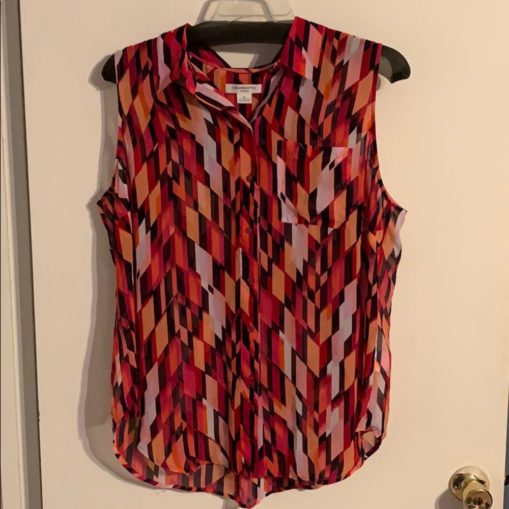 NWOT Liz Claiborne Sleeveless blouse